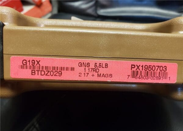 Buy Glock 19X