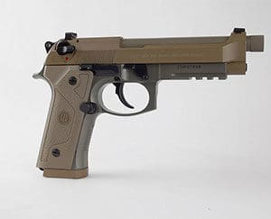 Beretta M9A3 FDE Threaded Barrel 17rd Italian