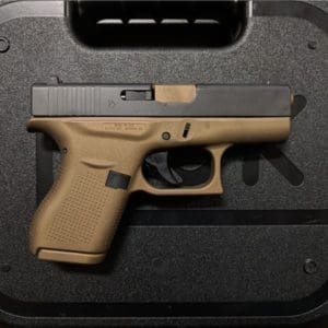 Glock 42 Burnt Bronze