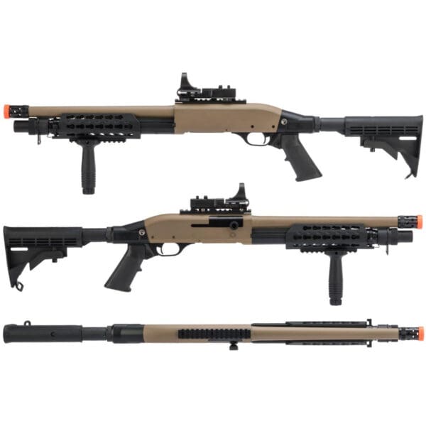 CYMA Sport Tactical M3 Super 90 3-Round Burst Airsoft Shotgun