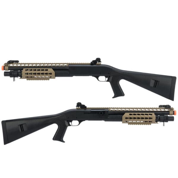 CYMA Sport M3 3-Round Burst Multi-Shot Shell Loading Airsoft Shotgun