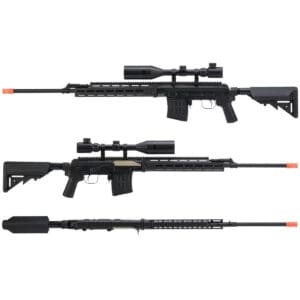 CYMA Standard SVD Dragunov Airsoft AEG Sniper Muzzleloaders