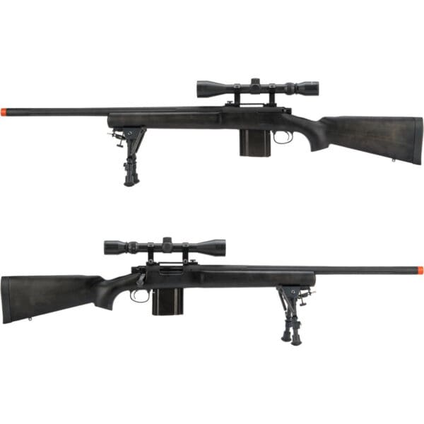 King Arms M700 Police Model Gas Power Airsoft Sniper Muzzle Loaders