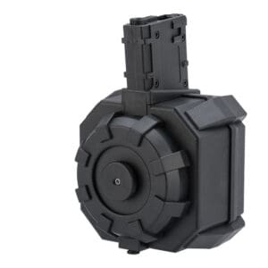 Angel Custom 2000 Round "BLOK" Firestorm Airsoft AEG Drum Flashmag