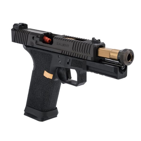 EMG Salient Arms International BLU w/ G&P Steel Slide and Gold Barrel