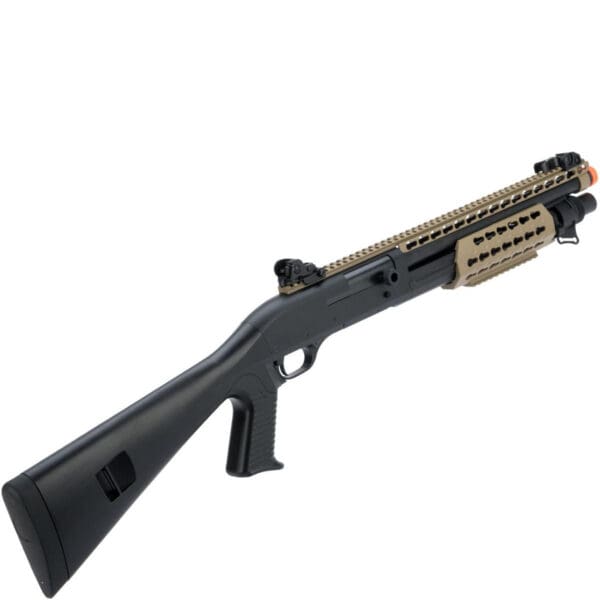 CYMA Sport M3 3-Round Burst Multi-Shot Shell Loading Airsoft Shotgun