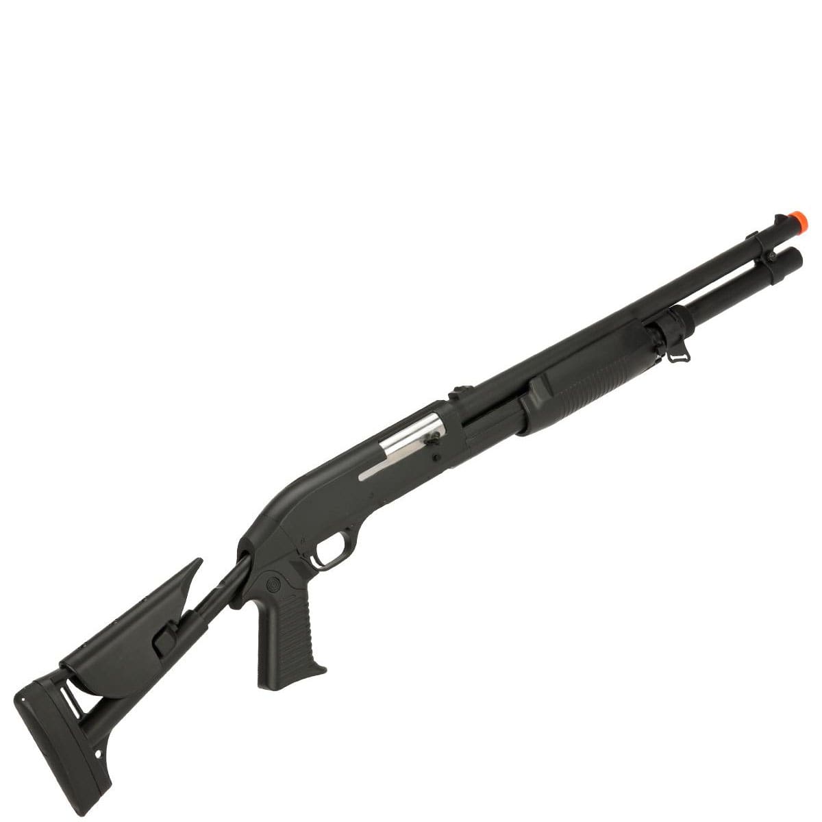 CYMA Sport M3 3-Round Burst Multi-Shot Shell Loading Airsoft Shotgun ...