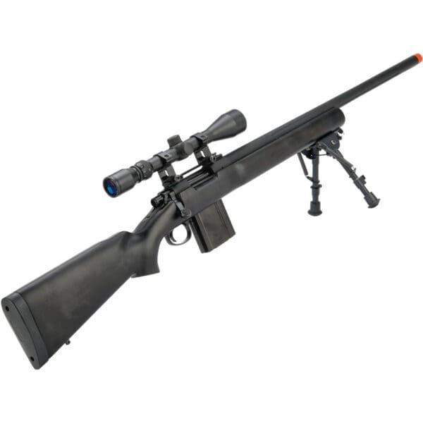 King Arms M700 Police Model Gas Power Airsoft Sniper Muzzle Loaders