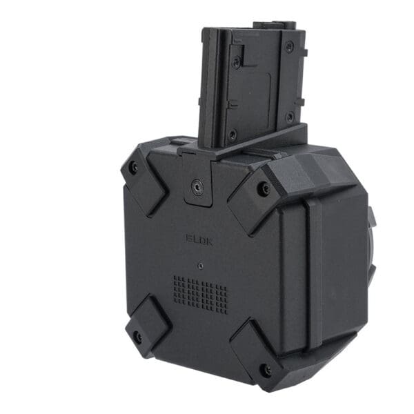 Angel Custom 2000 Round "BLOK" Firestorm Airsoft AEG Drum Flashmag