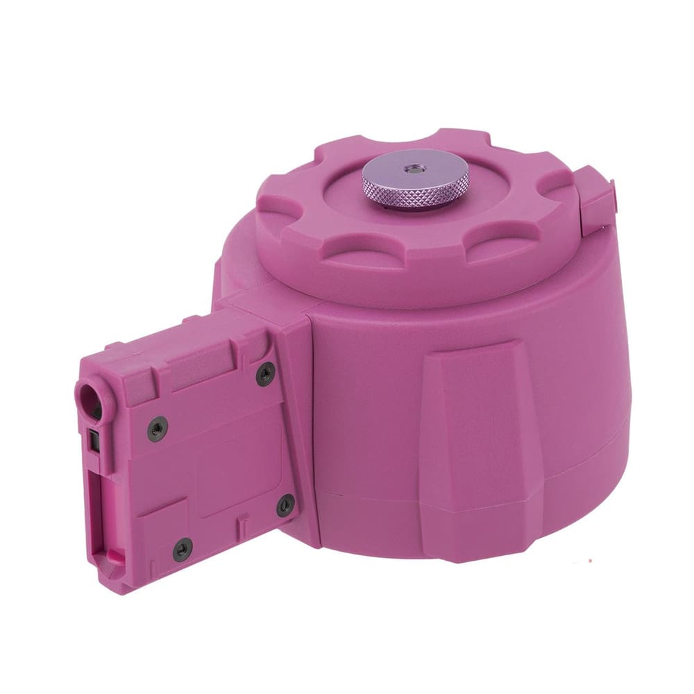 Angel Custom 1500 Round Firestorm Airsoft AEG Drum Flashmag