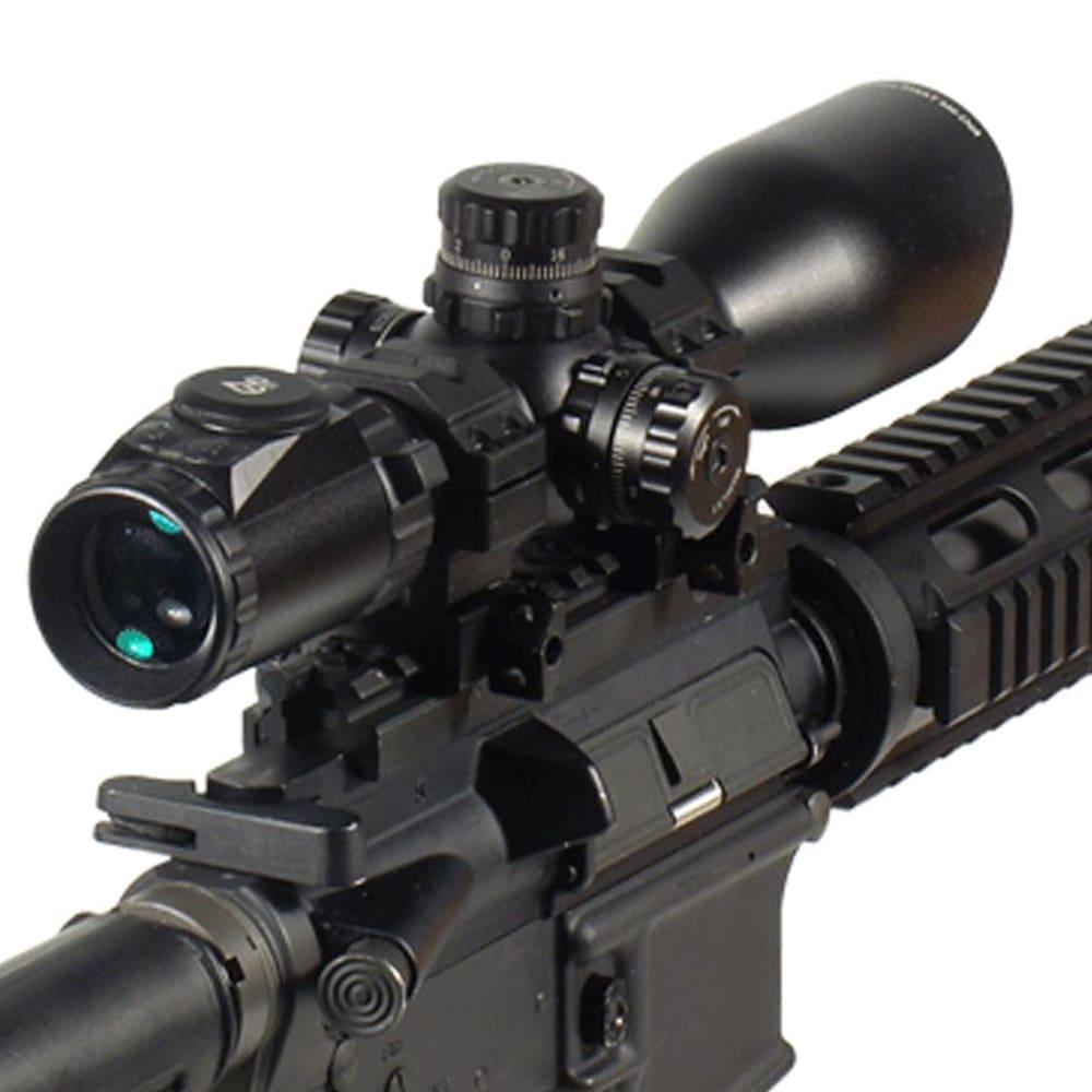 UTG Accushot 3-12X44 30mm Illuminated Scope w/ Scope Mount