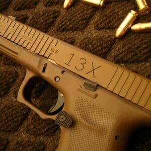 GLOCK 17 COMPENSATED G17XC ISSUE PACKAGE CASE AMMO GLOCK 17C 9MM+P NATO