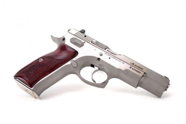 CZ 75 B 9mm Pistol with High Polished Stainless Finish - Image 4