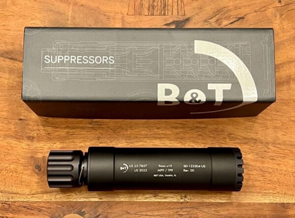 B&T TP9 MP9 Suppressor