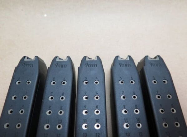 Glock Factory 31 Rd Mags Made in Austria W/2 Rd Extensions - Image 4