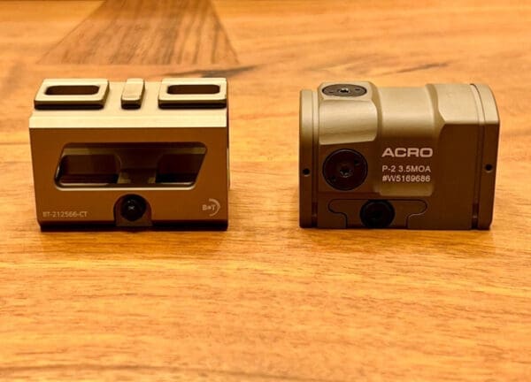 Aimpoint ACRO P2 + B&T Mount Coyote Tan / FDE
