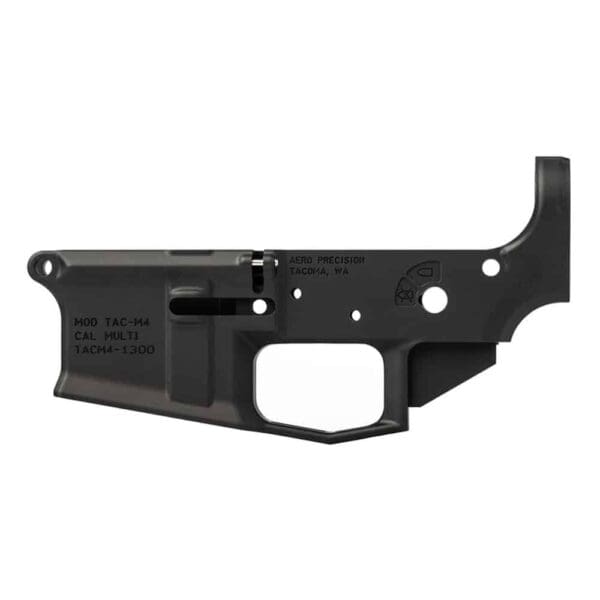 Aero Precision Tacoma Pride M4E1 AR-15 Lower Receiver with Classic Logo - Image 2