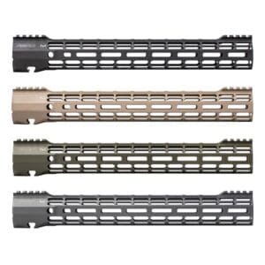 Aero Precision ATLAS S-One M5 M-LOK Handguard for AR-10 – Slick Top Rail