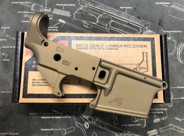 Aero Precision AR15 Stripped Lower Precision Aero